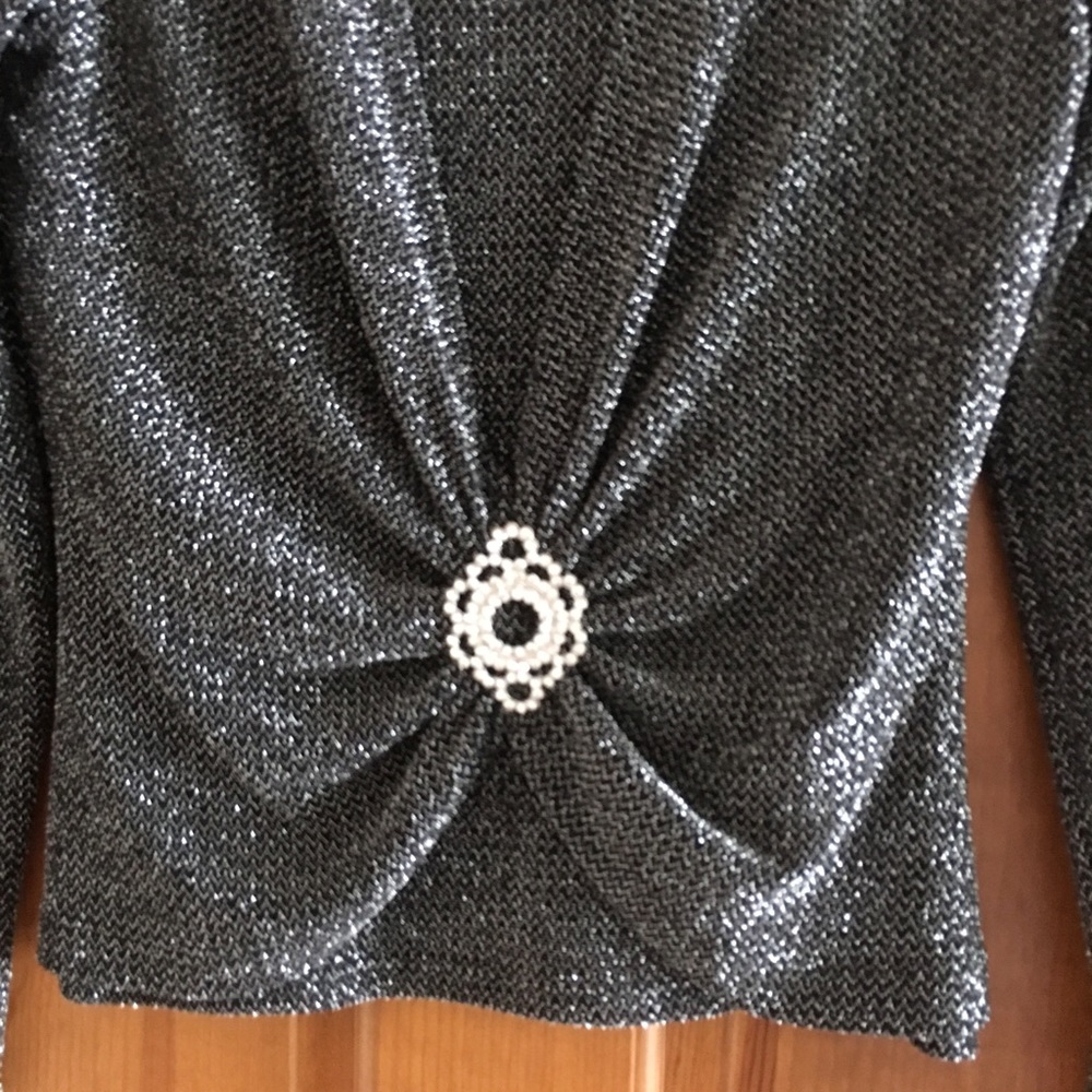 ONYX Nite formal dress top. Size small